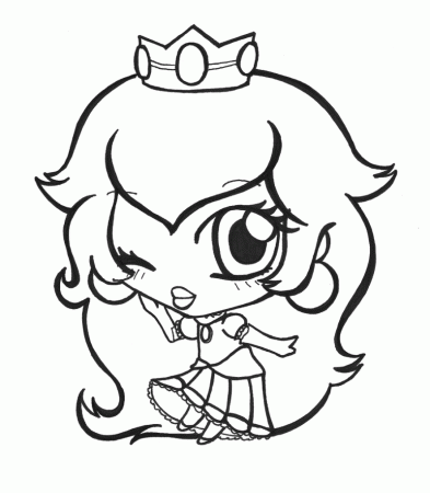 princess-peach-coloring-pages- 