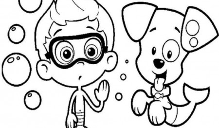 Coloring Pages Bubble Guppies | P MAG