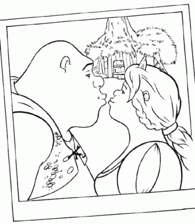 shrek baby Colouring Pages (page 2)