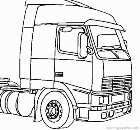 Truck coloring pages | color printing | coloring sheets | #26 Free 