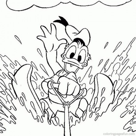 Water Skiing Coloring Pages 8 | Free Printable Coloring Pages 