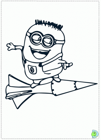 Despicable Me Fluffy Unicorn Coloring Pages - Category