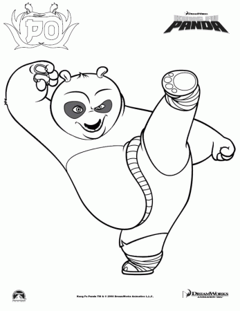 Kung Fu Panda - 999 Coloring Pages