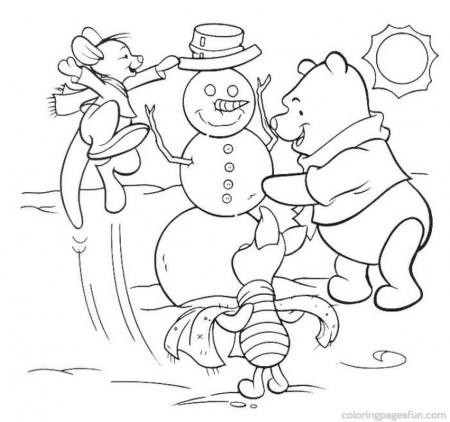 Christmas Disney Coloring Pages 23 | Free Printable Coloring Pages 