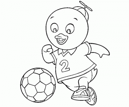 Backyardigans Coloring Pages Pablo : Backyardigans Coloring Pages 