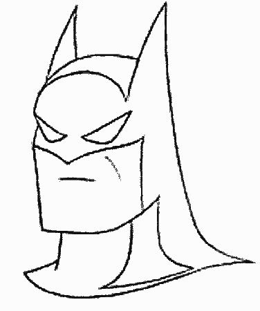 batman cartoon pictures Colouring Pages (page 3)
