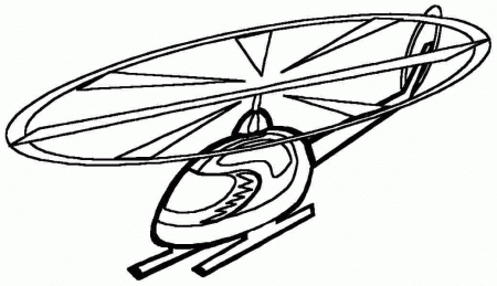 Free Printable Transportation Helicopter Coloring Sheets For Kids - #