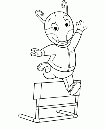 Backyardigans Coloring Pages the backyardigans coloring pages 