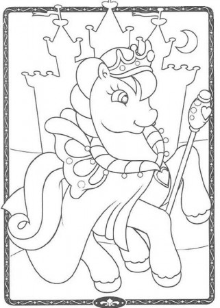 King Of Little Pony Coloring Pages: King Of Little Pony Coloring Pages