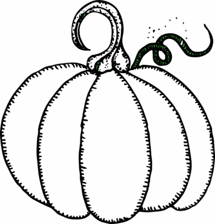 Coloring Page Pumpkin - HD Printable Coloring Pages