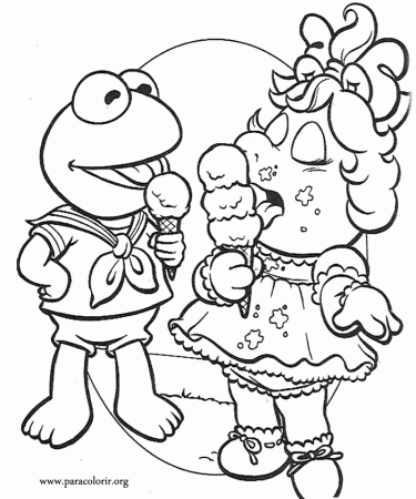 File Name Miss Piggy Coloring Pages Free 9 670x425 Resolution 