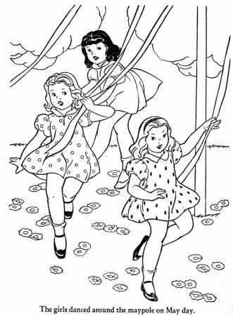 may day coloring pages pictures imagixs