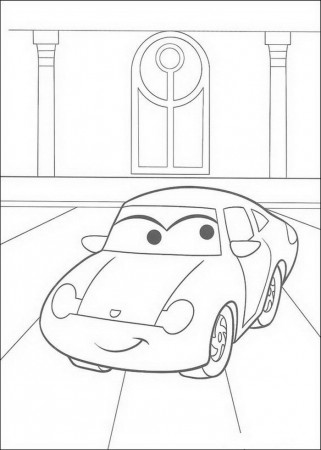 Disney characters Cars Coloring Pages | HelloColoring.com 