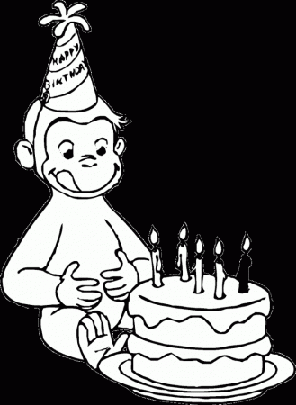 Curious George Coloring Pages | 99coloring.com