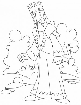 King Coloring Page Images & Pictures - Becuo