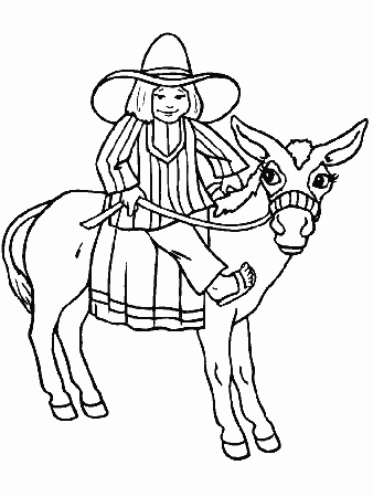 Western # 4 Coloring Pages & Coloring Book