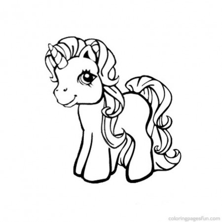 My Little Pony Unicorn Coloring Pages | Coloring Pages
