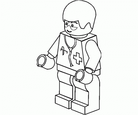 Lego Duplo Coloring Pages