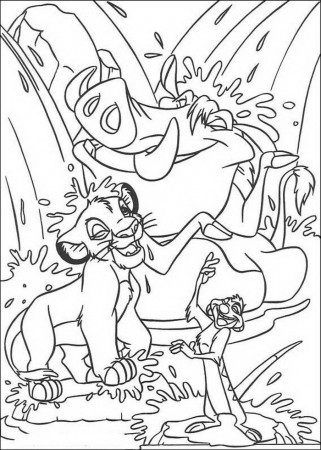 coloring page Lion King | Printables