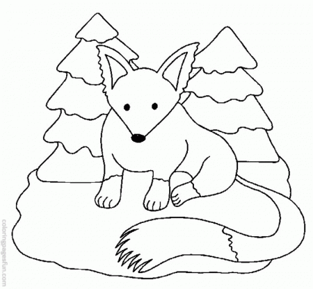 Fox Coloring Pages 16 | Free Printable Coloring Pages 