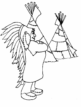 Natives coloring pages | Coloring-