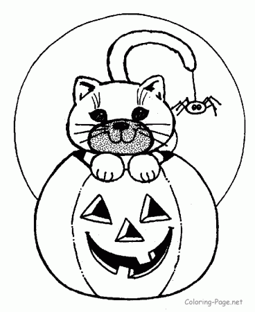 Halloween Coloring Pages To Color | Free Printable Coloring Pages