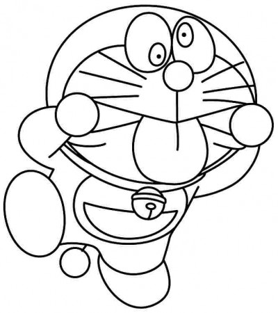 Cartoon Doraemon Coloring Pages Printable Free For Girls & Boys - #