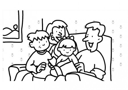 Coloring Pages Of Families 156 | Free Printable Coloring Pages