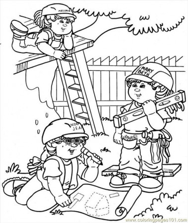 cabbage patch Colouring Pages (page 3)