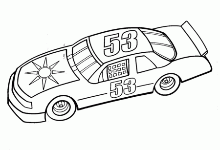 Nascar Coloring Pages | Coloring Pages