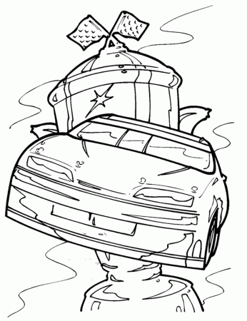 Nascar-coloring-pages-3 | Free Coloring Page Site