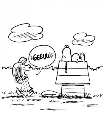 Peppermint Patty and Snoopy | Good Grief Charlie Brown