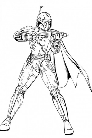 Boba Fett Coloring Pages | download free printable coloring pages