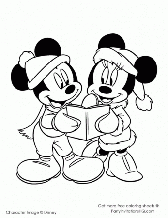 Mickey Mouse Minnie Mouse Coloring Pages 132570 Label Baby Mickey 