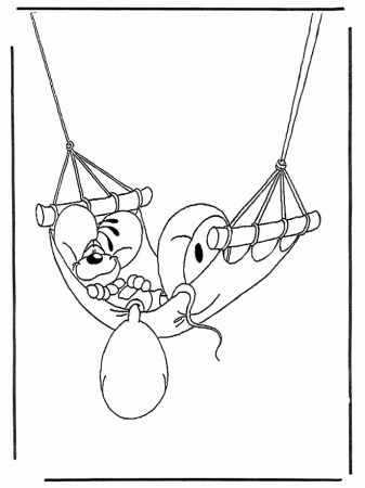 Free coloring pages Diddl - Diddl