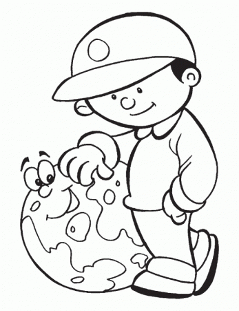Save earth save future coloring page | Download Free Save earth 