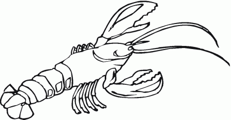 Printable Lobster Coloring Pages - Kids Colouring Pages