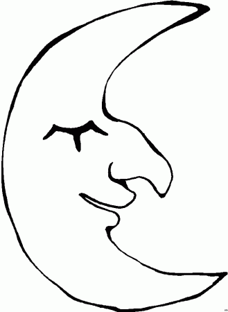 Coloring Page - Moon coloring pages 14