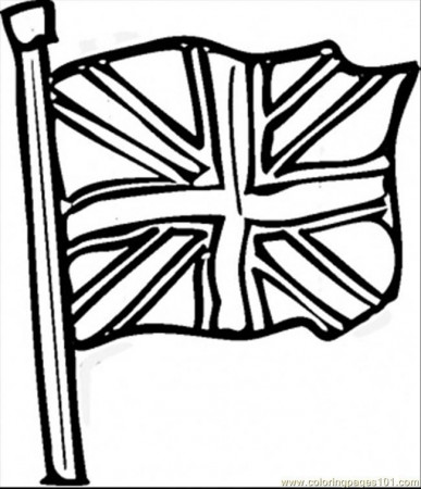 Coloring Pages British Flag (Countries > Great Britain) - free 