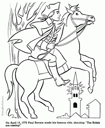 patriotic coloring pages | Coloring Pages/LineArt Revolutionary War |…