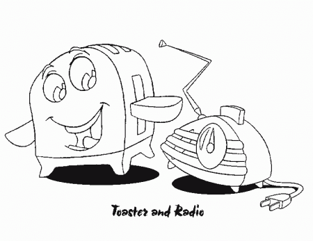 Brave Little Toaster Coloring Pages (2 of 3)