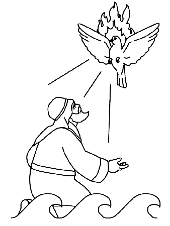 Holy Spirit / Pentecost Coloring Pages