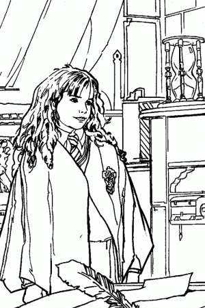 Coloring Pages Harry Potter | download free printable coloring pages