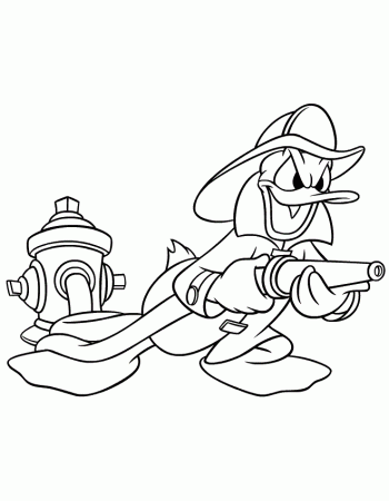 Donald Duck | Free Coloring Pages