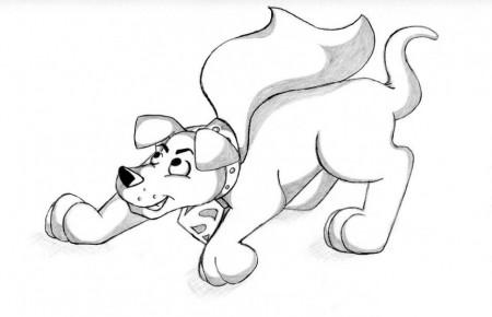 Krypto Puppy Colouring Pages 192652 Krypto The Superdog Coloring Pages