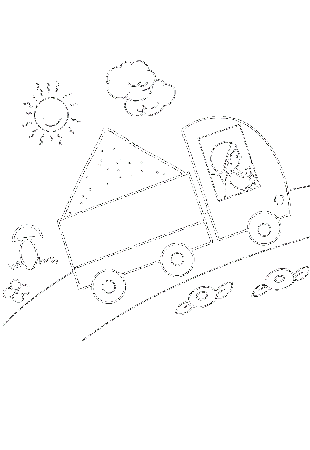 vehicle coloring pages for babies | coloring pages