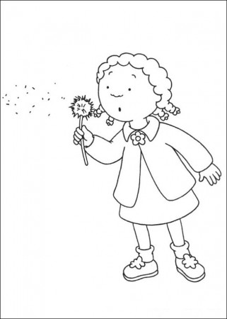 Caillou Coloring Pages Online - Picture 2 – Free Printable Caillou 