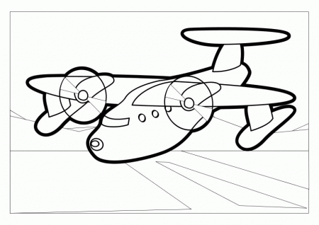 plane ticket Colouring Pages