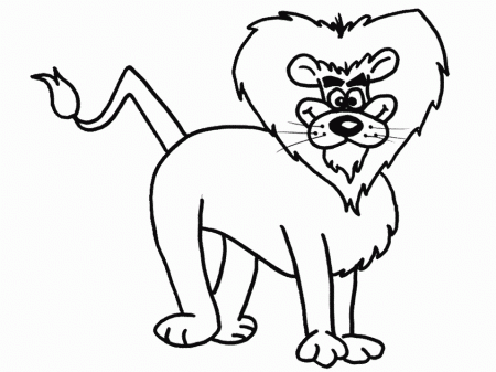 Printable Lions Lion2 Animals Coloring Pages - Coloringpagebook.com