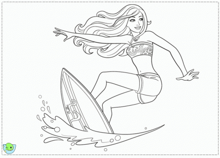 Barbie Mermaid Tale Coloring Pages to Print | Free Coloring Pages